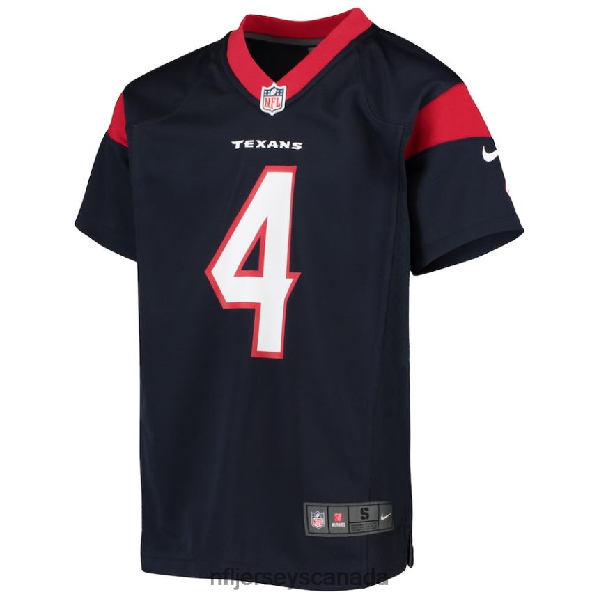 Youth Houston Texans Deshaun Watson Nike Navy Player Game Jersey Clothing NFL TBXFR62678