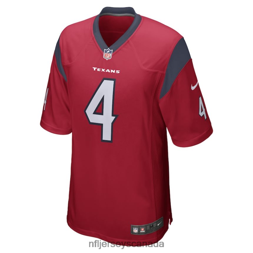 Youth Houston Texans Deshaun Watson Nike Red Game Jersey Clothing NFL TBXFR63445