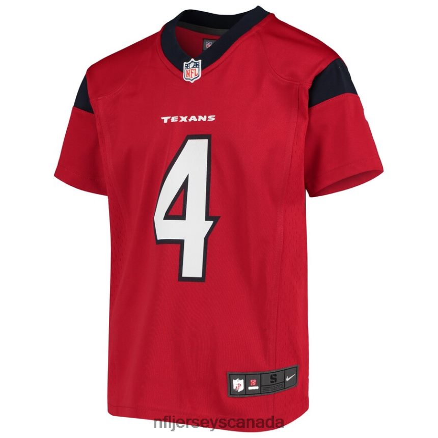 Youth Houston Texans Deshaun Watson Nike Red Player Game Jersey Clothing NFL TBXFR65559
