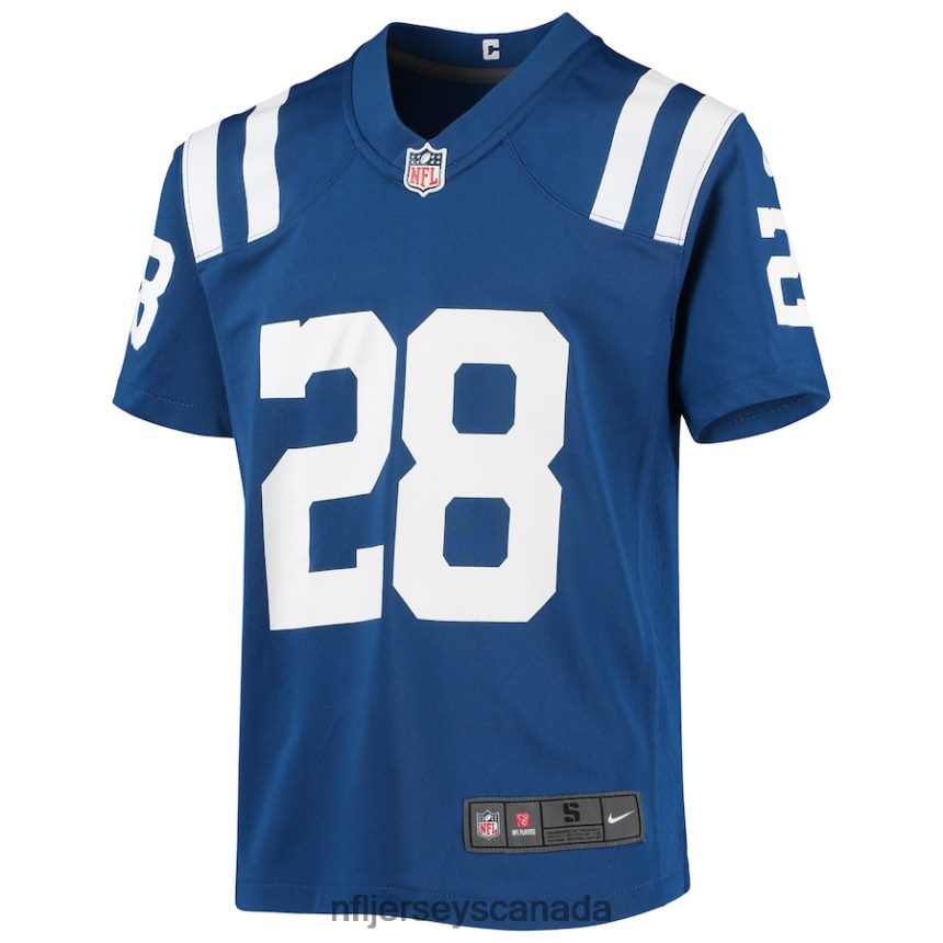 Youth Indianapolis Colts Jonathan Taylor Nike Royal Game Jersey Clothing NFL TBXFR62231
