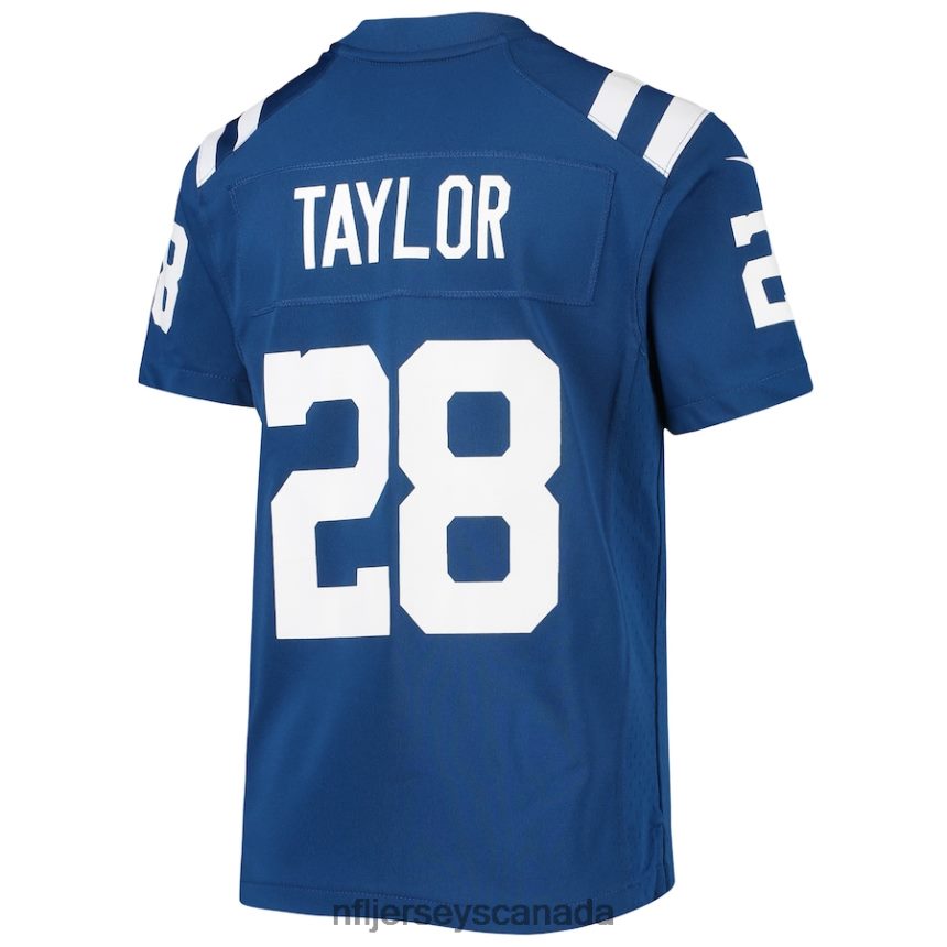 Youth Indianapolis Colts Jonathan Taylor Nike Royal Game Jersey Clothing NFL TBXFR62231