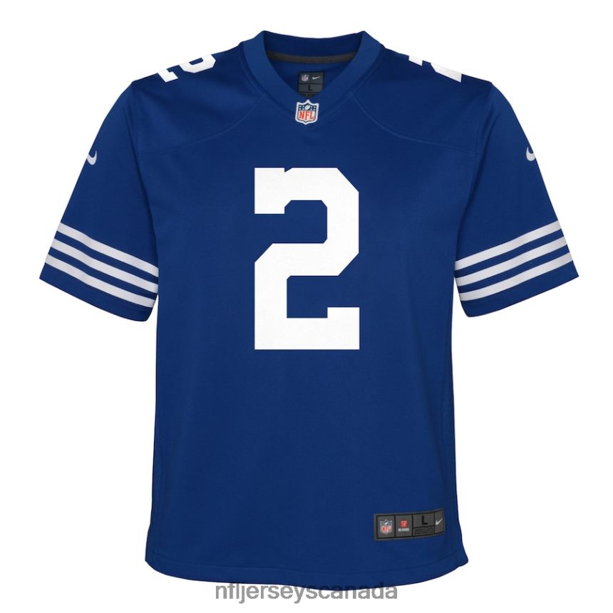 Youth Indianapolis Colts Matt Ryan Nike Royal Alternate Game Jersey Clothing NFL TBXFR65625