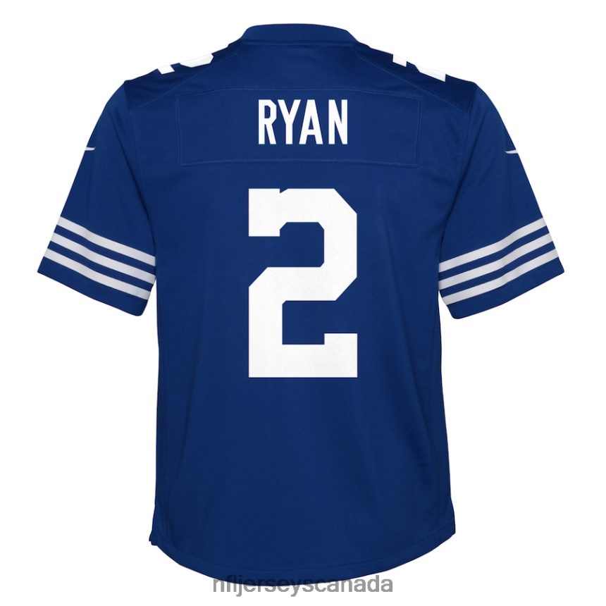 Youth Indianapolis Colts Matt Ryan Nike Royal Alternate Game Jersey Clothing NFL TBXFR65625