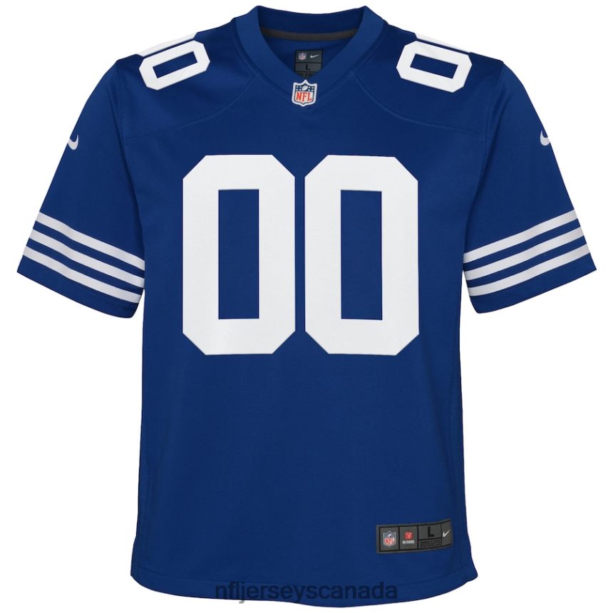 Youth Indianapolis Colts Nike Royal Alternate Custom Game Jersey Clothing NFL TBXFR64092