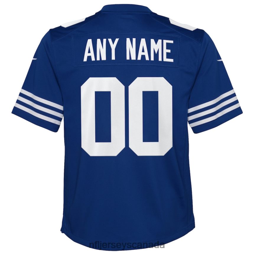 Youth Indianapolis Colts Nike Royal Alternate Custom Game Jersey Clothing NFL TBXFR64092