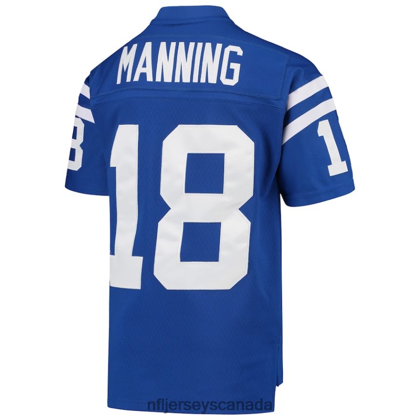 Youth Indianapolis Colts Peyton Manning Mitchell  Ness Royal 1998 Legacy Retired Player Jersey Clothing NFL TBXFR6987
