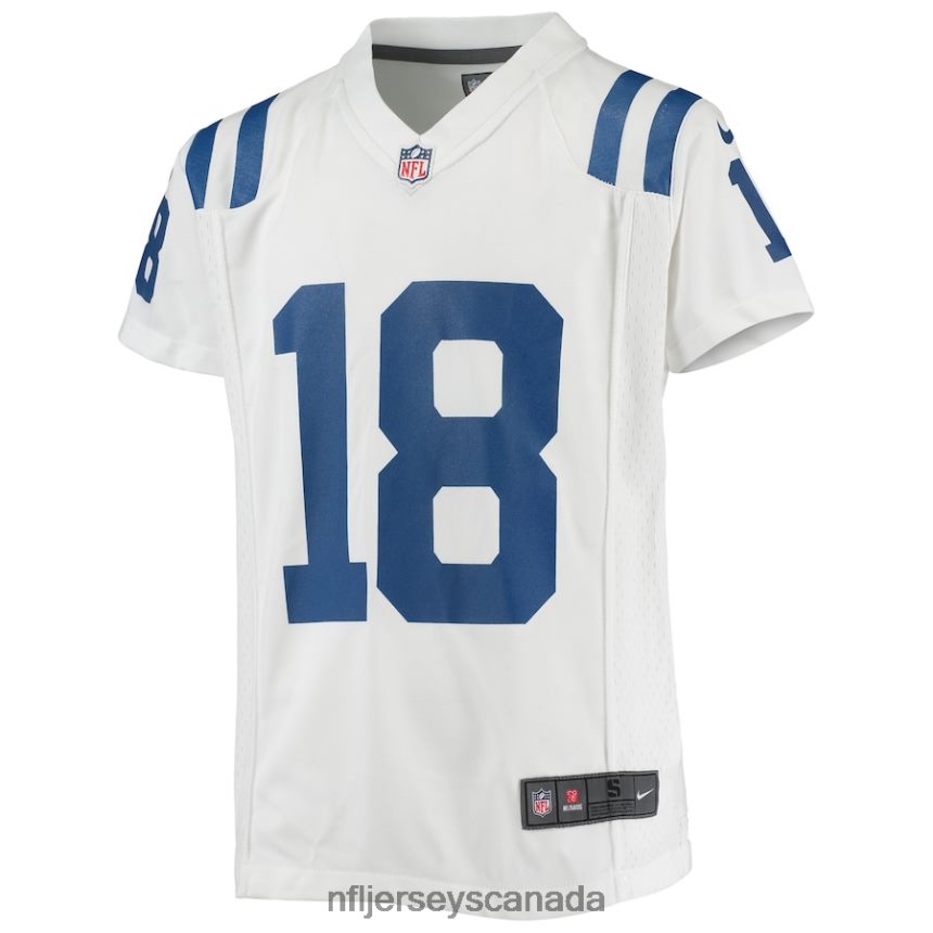 Youth Indianapolis Colts Peyton Manning Nike White Retired Player Game Jersey Clothing NFL TBXFR64101