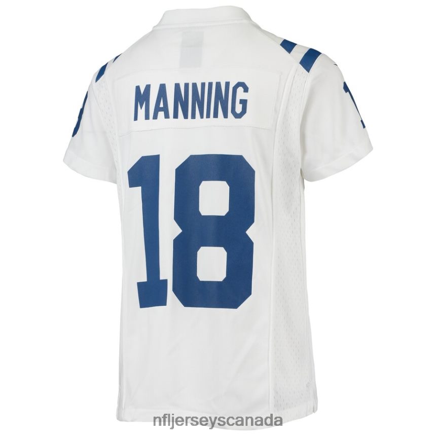 Youth Indianapolis Colts Peyton Manning Nike White Retired Player Game Jersey Clothing NFL TBXFR64101