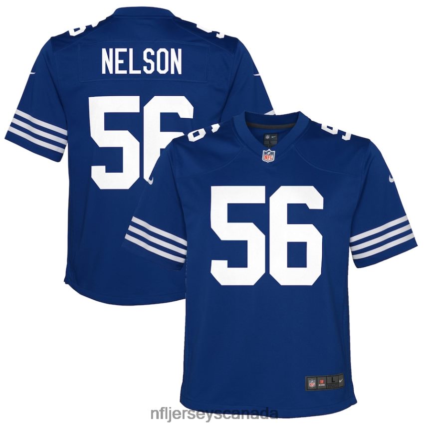 Youth Indianapolis Colts Quenton Nelson Nike Royal Alternate Game Jersey Clothing NFL TBXFR64986
