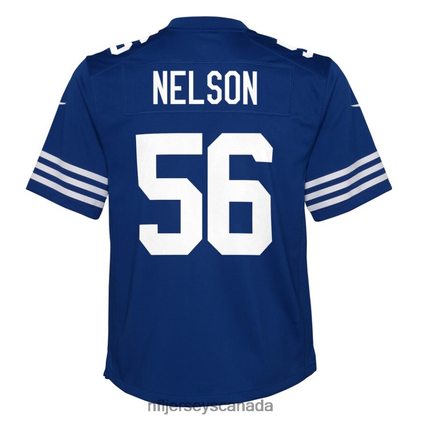 Youth Indianapolis Colts Quenton Nelson Nike Royal Alternate Game Jersey Clothing NFL TBXFR64986