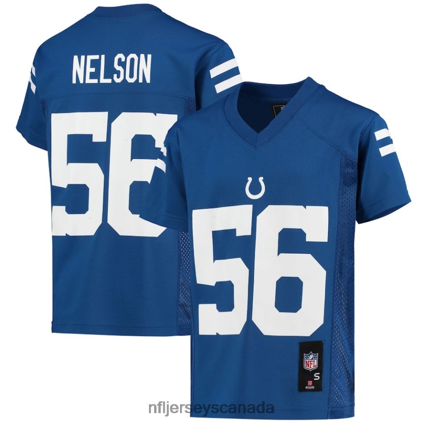 Youth Indianapolis Colts Quenton Nelson Royal Replica Player Jersey Clothing NFL TBXFR64940