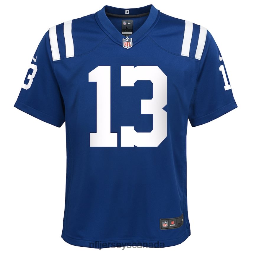 Youth Indianapolis Colts TY Hilton Nike Royal Game Jersey Clothing NFL TBXFR63509