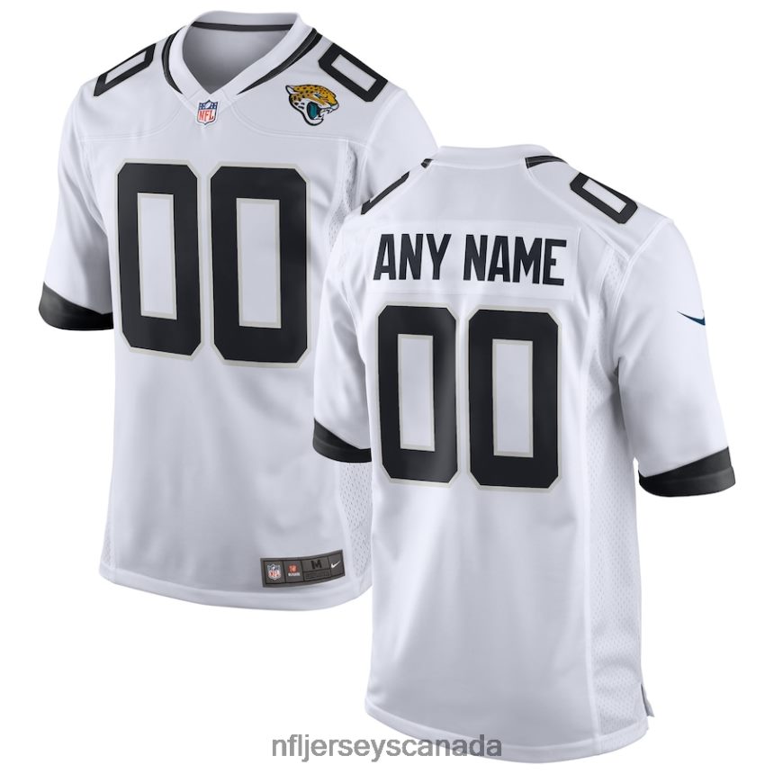 Youth Jacksonville Jaguars Nike White Custom Game Jersey Clothing NFL TBXFR61074
