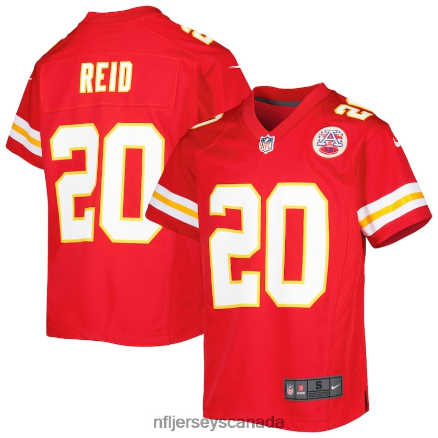 Youth Kansas City Chiefs Justin Reid Nike Red Game Jersey Clothing NFL TBXFR62520