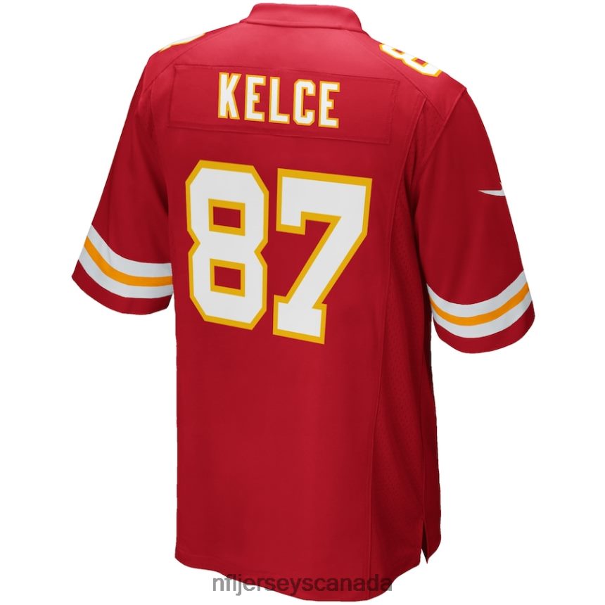 Youth Kansas City Chiefs Travis Kelce Nike Red Team Color Game Jersey Clothing NFL TBXFR6133