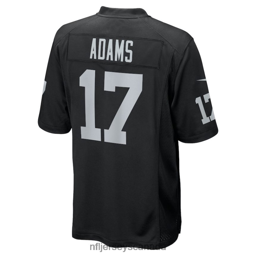 Youth Las Vegas Raiders Davante Adams Nike Black Game Jersey Clothing NFL TBXFR6200