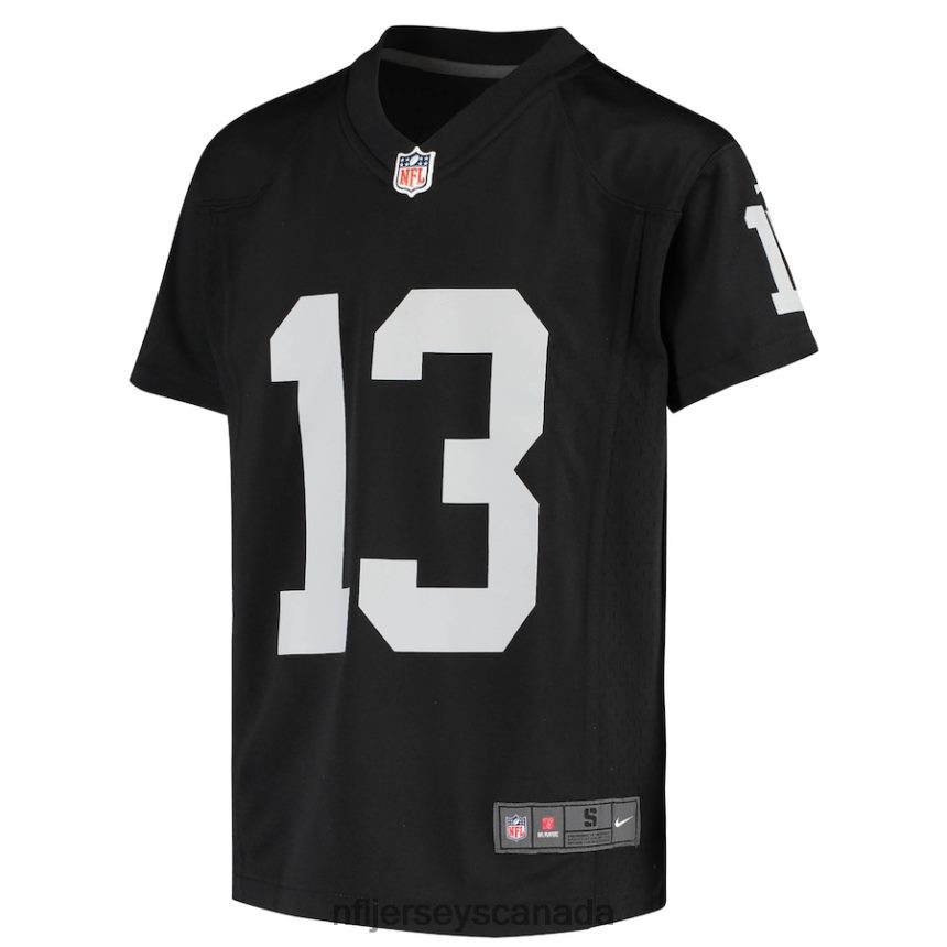 Youth Las Vegas Raiders Hunter Renfrow Nike Black Game Jersey Clothing NFL TBXFR62225
