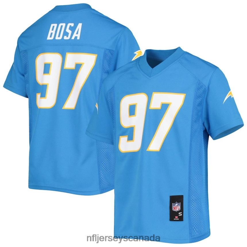 Youth Los Angeles Chargers Joey Bosa Powder Blue Replica Player Jersey Clothing NFL TBXFR61240