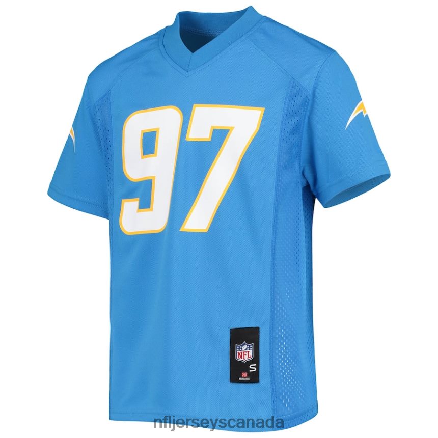 Youth Los Angeles Chargers Joey Bosa Powder Blue Replica Player Jersey Clothing NFL TBXFR61240