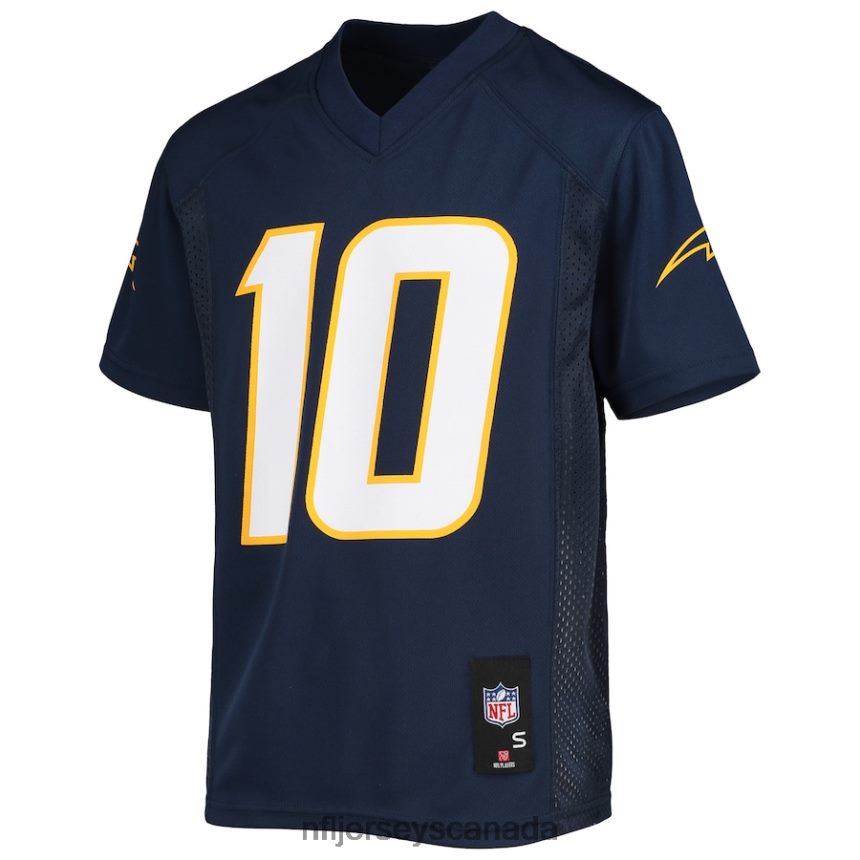 Youth Los Angeles Chargers Justin Herbert Navy Replica Player Jersey Clothing NFL TBXFR61696