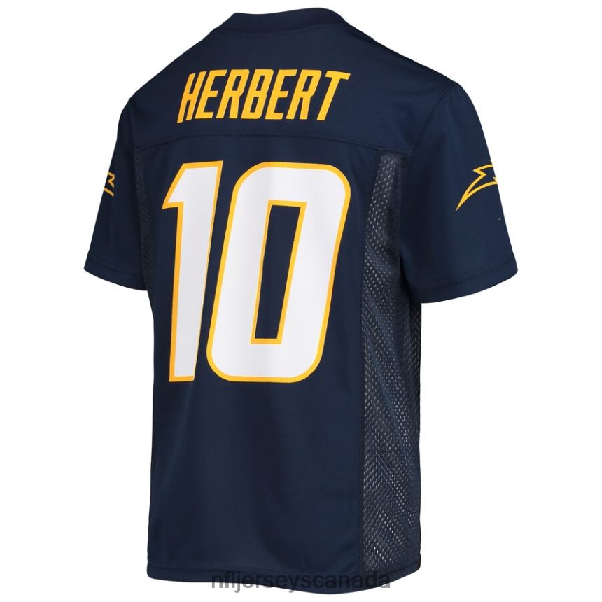 Youth Los Angeles Chargers Justin Herbert Navy Replica Player Jersey Clothing NFL TBXFR61696