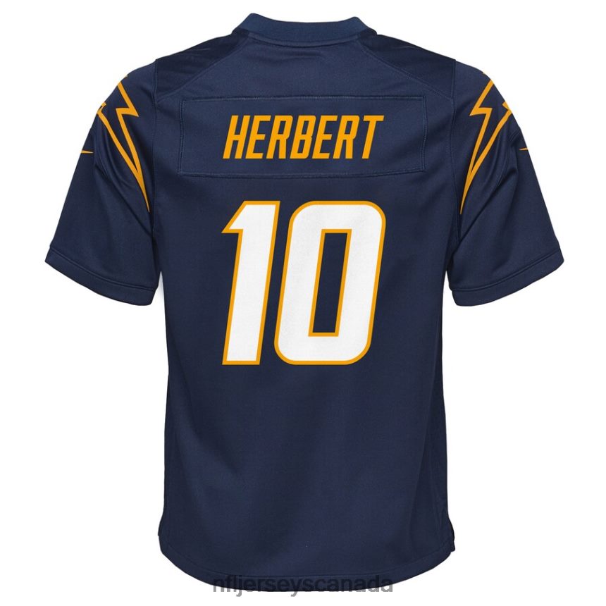 Youth Los Angeles Chargers Justin Herbert Nike Navy Team Game Alternate Jersey Clothing NFL TBXFR6696