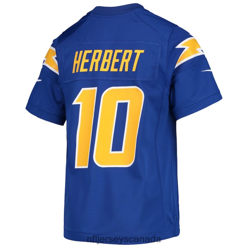 Youth Los Angeles Chargers Justin Herbert Nike Royal Game Jersey Clothing NFL TBXFR6973