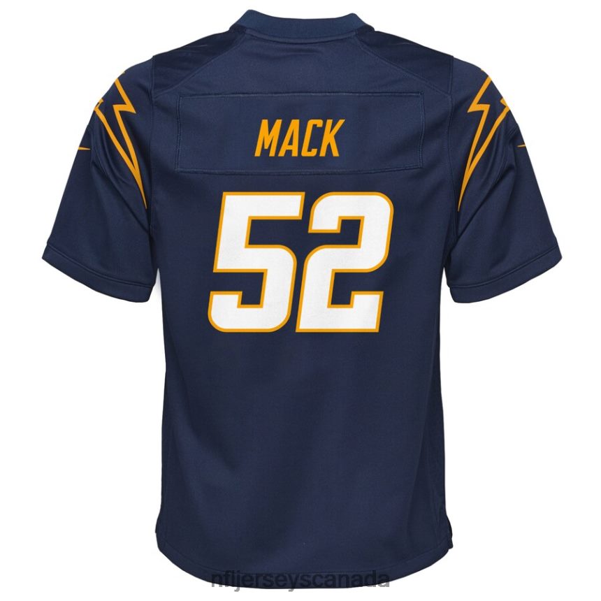 Youth Los Angeles Chargers Khalil Mack Nike Navy Alternate Game Jersey Clothing NFL TBXFR62352