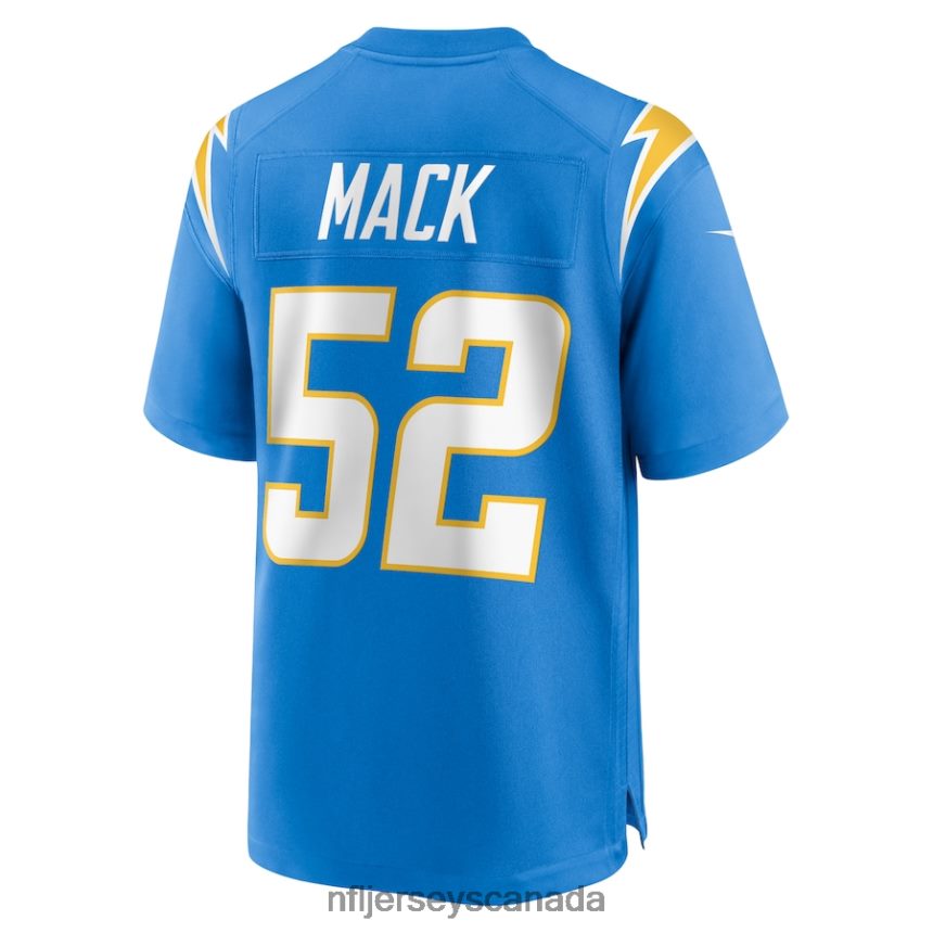 Youth Los Angeles Chargers Khalil Mack Nike Powder Blue Game Jersey Clothing NFL TBXFR62700