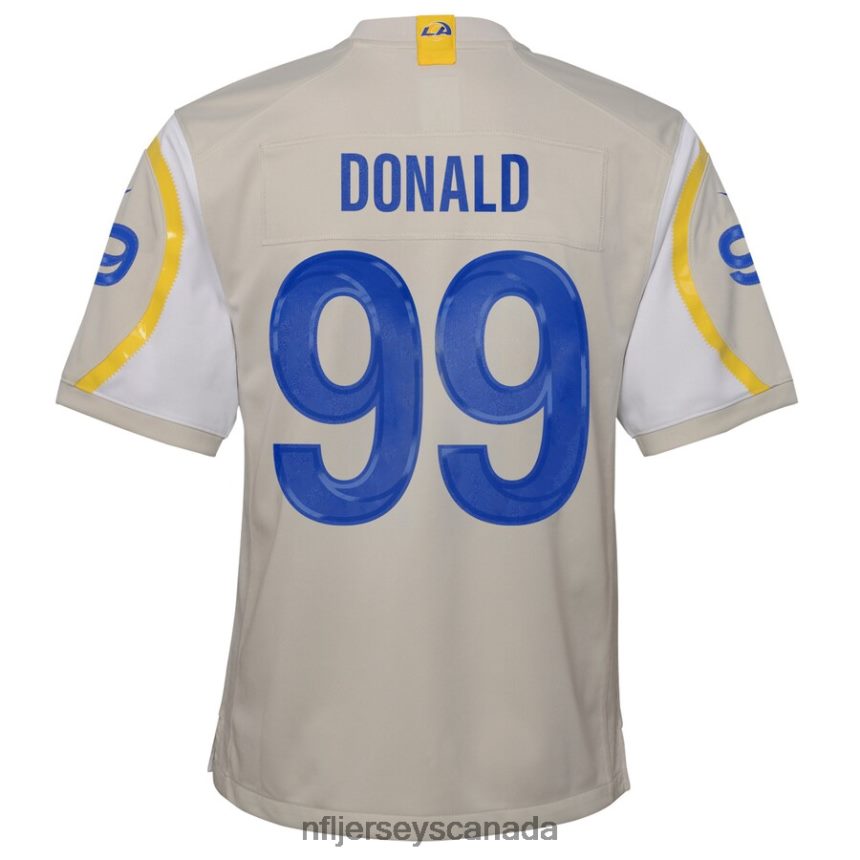 Youth Los Angeles Rams Aaron Donald Nike Bone Game Jersey Clothing NFL TBXFR63542