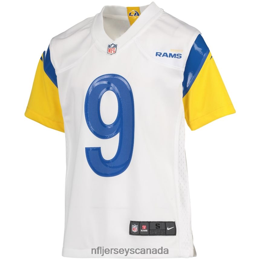 Youth Los Angeles Rams Matthew Stafford Nike White Game Jersey Clothing NFL TBXFR61277