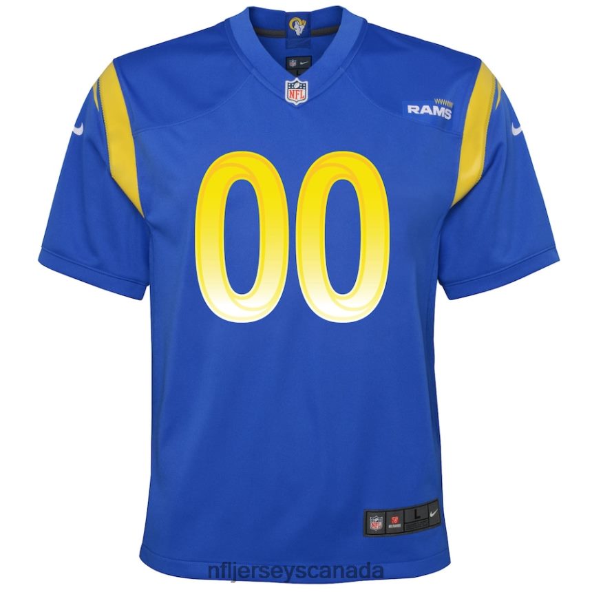 Youth Los Angeles Rams Nike Royal Custom Game Jersey Clothing NFL TBXFR6324