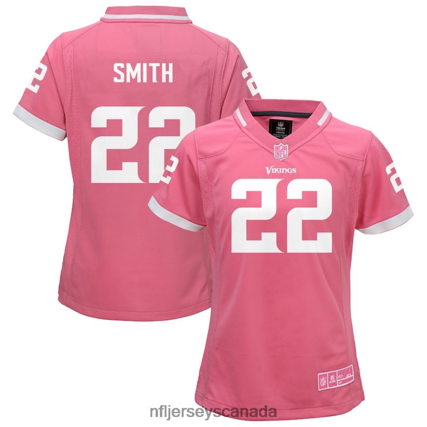 Youth Minnesota Vikings Harrison Smith Pink Bubble Gum Jersey Clothing NFL TBXFR63288