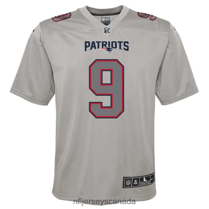 Youth New England Patriots Matthew Judon Nike Gray Atmosphere Fashion Game Jersey Clothing NFL TBXFR63287