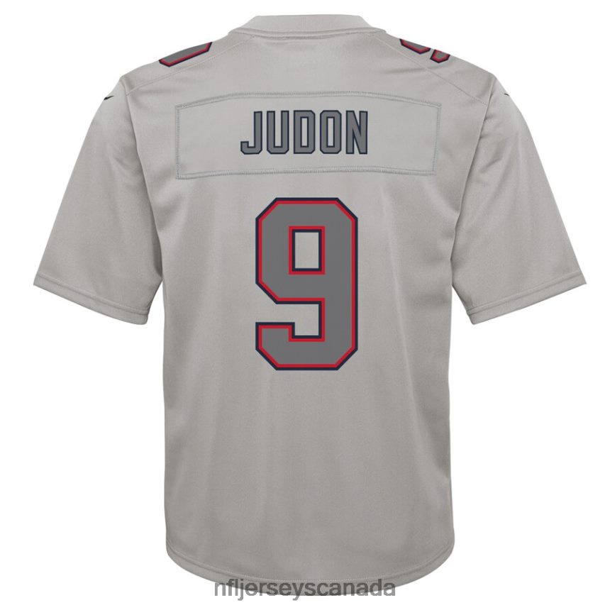 Youth New England Patriots Matthew Judon Nike Gray Atmosphere Fashion Game Jersey Clothing NFL TBXFR63287
