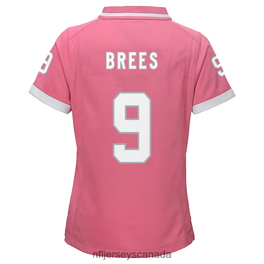 Youth New Orleans Saints Drew Brees Pink Bubble Gum Jersey Clothing NFL TBXFR63821