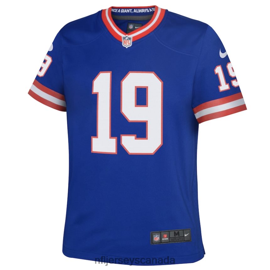 Youth New York Giants Kenny Golladay Nike Royal Classic Player Game Jersey Clothing NFL TBXFR63131