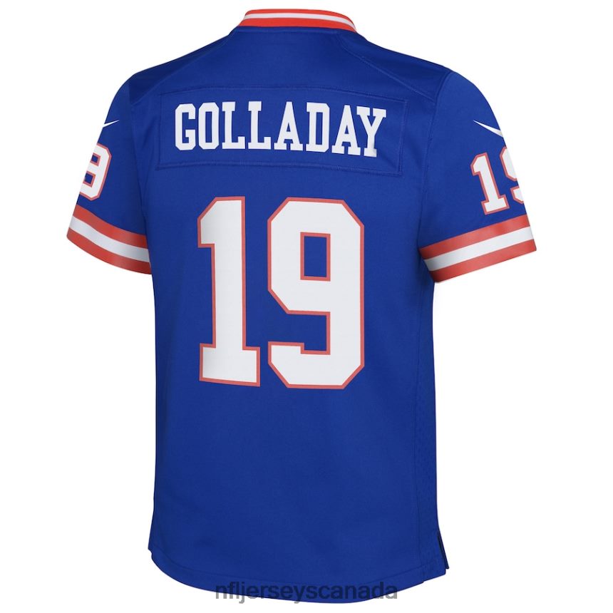 Youth New York Giants Kenny Golladay Nike Royal Classic Player Game Jersey Clothing NFL TBXFR63131