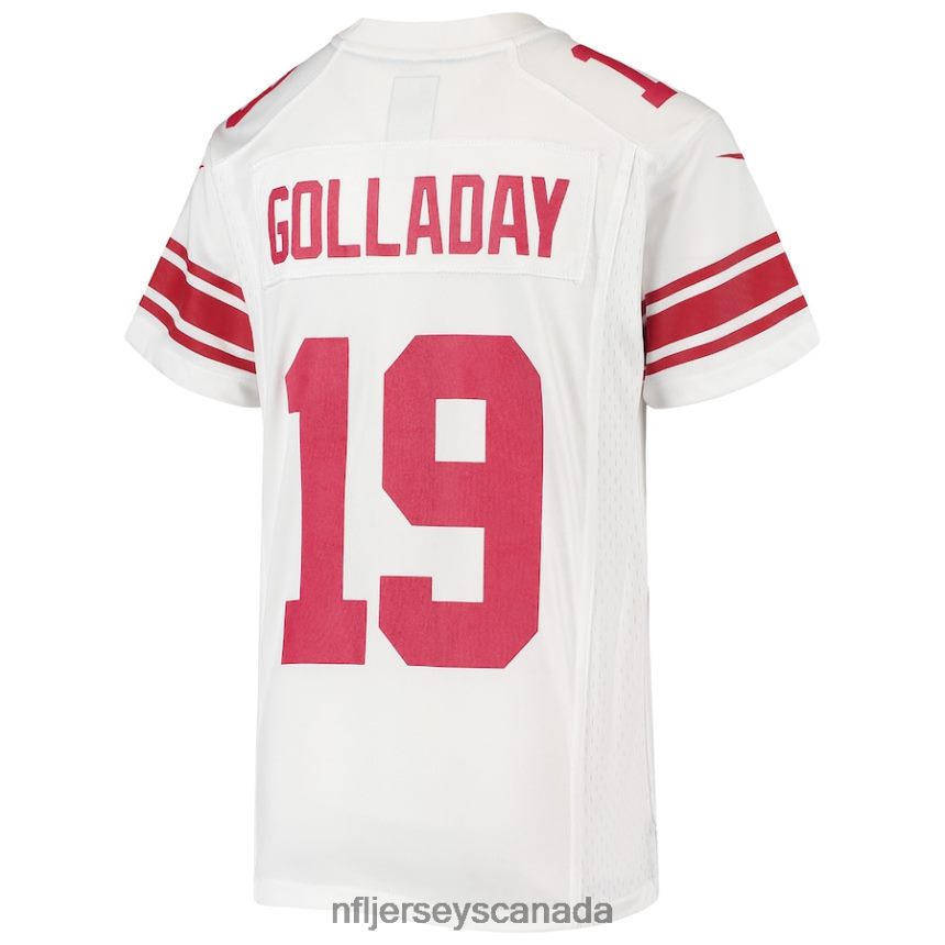 Youth New York Giants Kenny Golladay Nike White Game Jersey Clothing NFL TBXFR62247