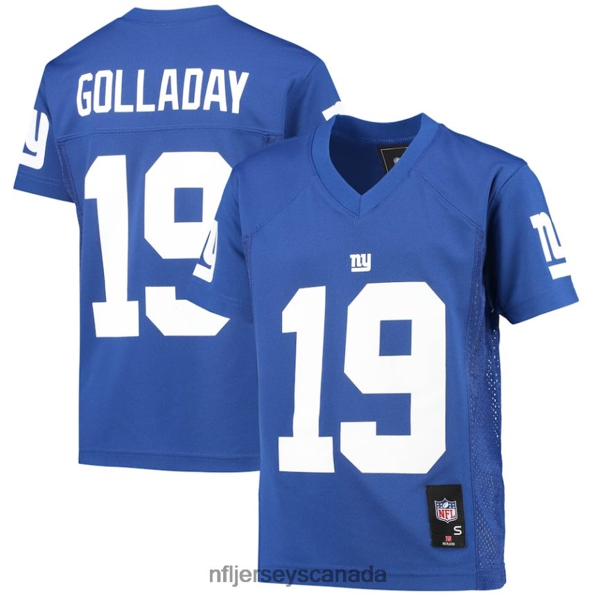 Youth New York Giants Kenny Golladay Royal Replica Player Jersey Clothing NFL TBXFR63144