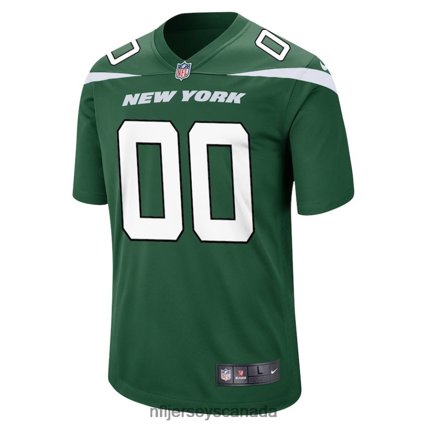 Youth New York Jets Nike Custom Game Jersey - Gotham Green Clothing NFL TBXFR6231