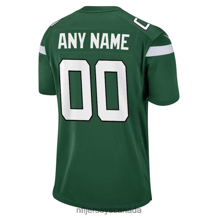 Youth New York Jets Nike Custom Game Jersey - Gotham Green Clothing NFL TBXFR6231