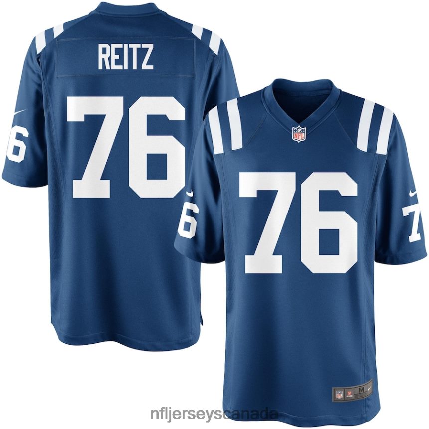 Youth Nike Indianapolis Colts Joe Reitz Team Color Game Jersey Clothing NFL TBXFR65331