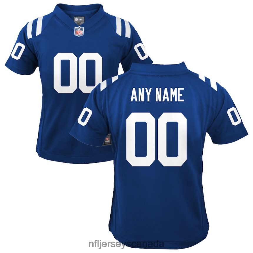 Youth Nike Indianapolis Colts Royal Custom Game Jersey Clothing NFL TBXFR62704