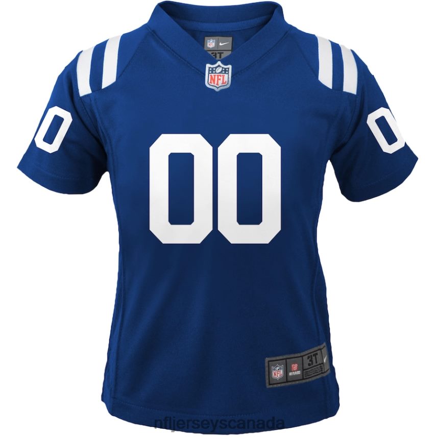 Youth Nike Indianapolis Colts Royal Custom Game Jersey Clothing NFL TBXFR62704