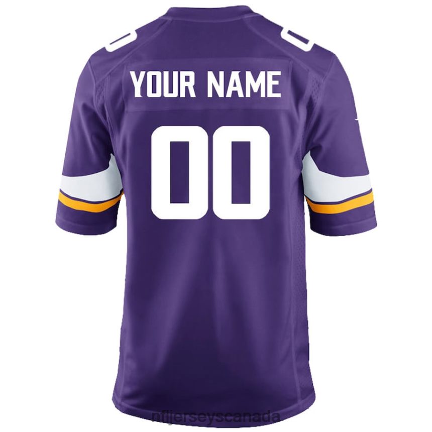 Youth Nike Minnesota Vikings Custom Game Jersey Clothing NFL TBXFR6110