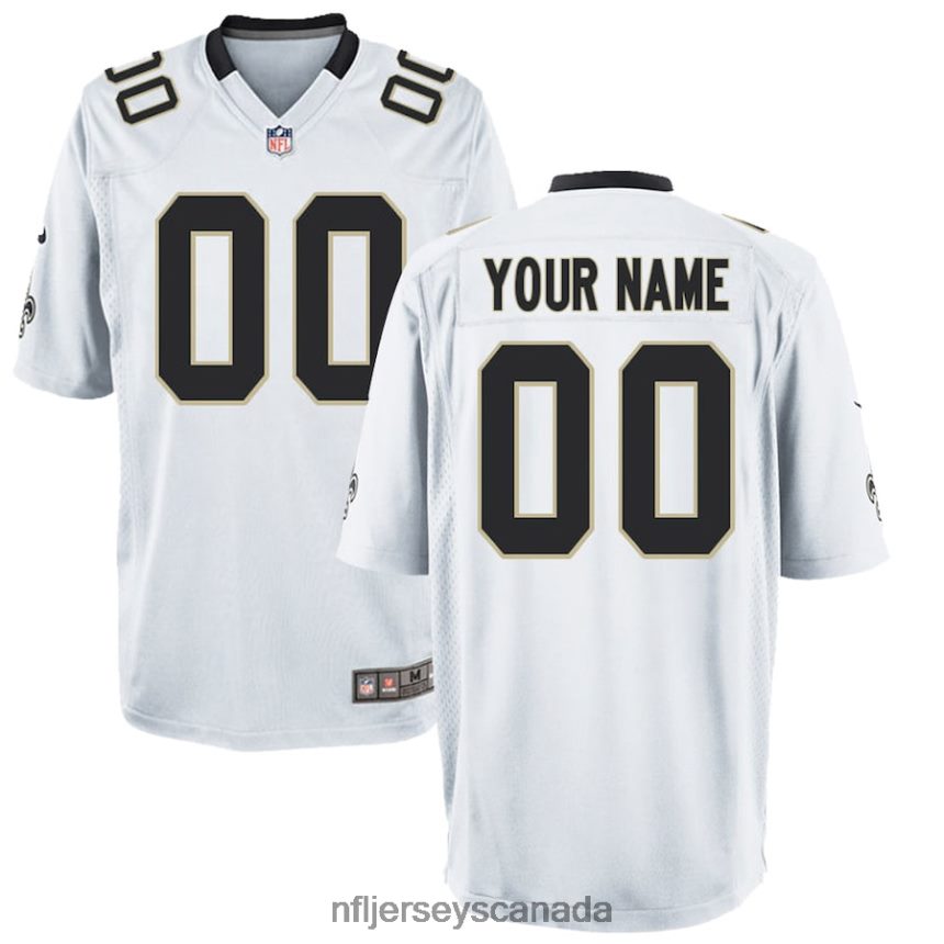 Youth Nike New Orleans Saints Custom Game Jersey Clothing NFL TBXFR62716