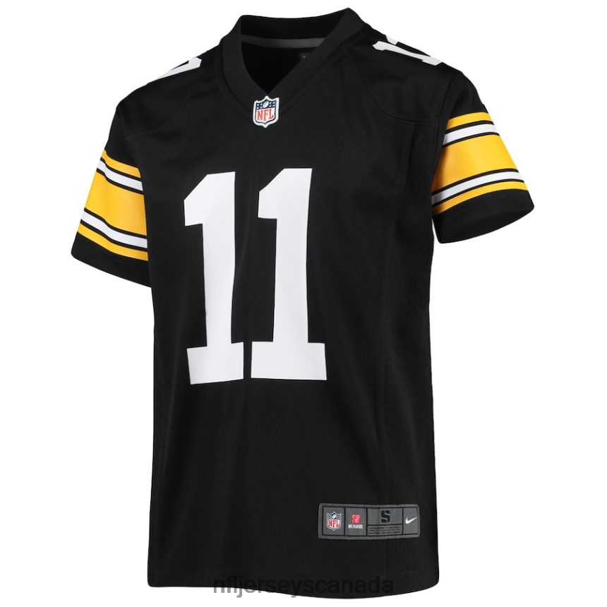 Youth Pittsburgh Steelers Chase Claypool Nike Black Alternate Game Jersey Clothing NFL TBXFR62659