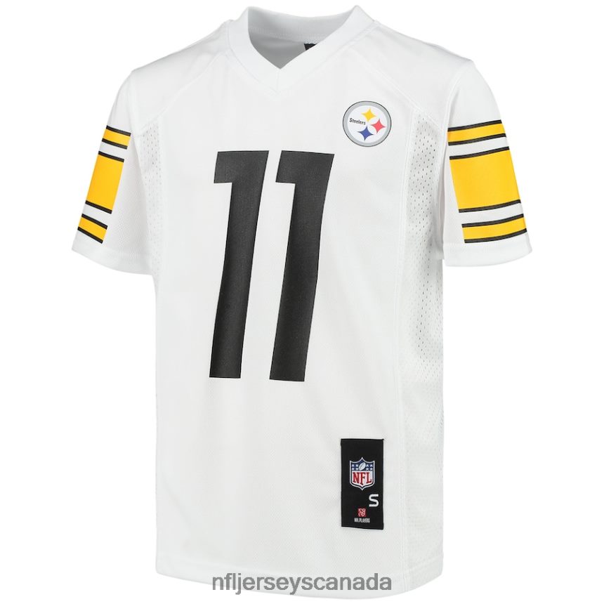 Youth Pittsburgh Steelers Chase Claypool White Replica Player Jersey Clothing NFL TBXFR62590