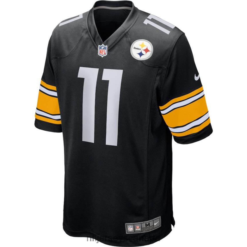 Youth Pittsburgh Steelers Markus Wheaton Nike Black Team Color Game Jersey Clothing NFL TBXFR65328